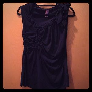 Anthropologie black top.